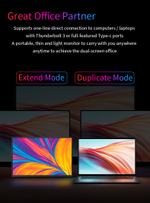 13.3" Портативный монитор VCHANCE 4K (3840x2160) OLED, 60 Гц