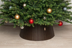 Корзина под елку ПРЕМИУМ Царская Лоза 87 см., разборная, хаски, ЕлкиТорг (87-229)