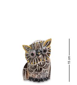 99-435 Фигурка «Сова» н-р из трех 25,20,15 см (албезия, о.Бали)