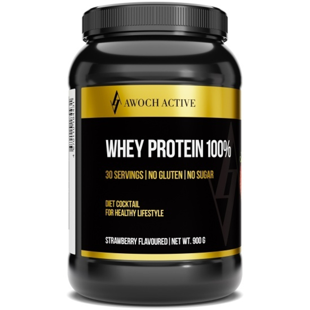 Awochactiv. Whey protein 900 грамм вкус печенье крем