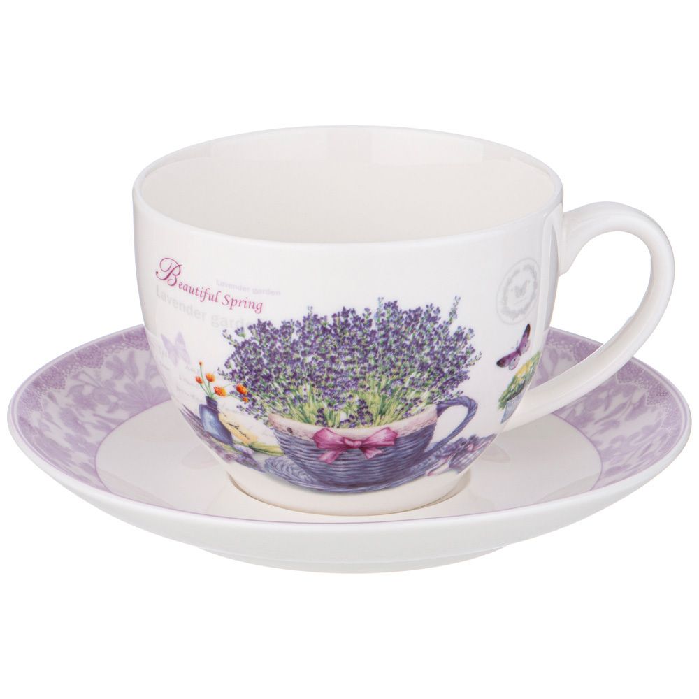 ЧАЙНЫЙ НАБОР LEFARD ЛАВАНДОВАЯ ВЕСНА НА 6 ПЕР. 12 ПР. 280 МЛ