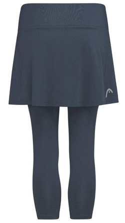 Теннисная юбка Head Club 3/4 Tights Skort - небесный
