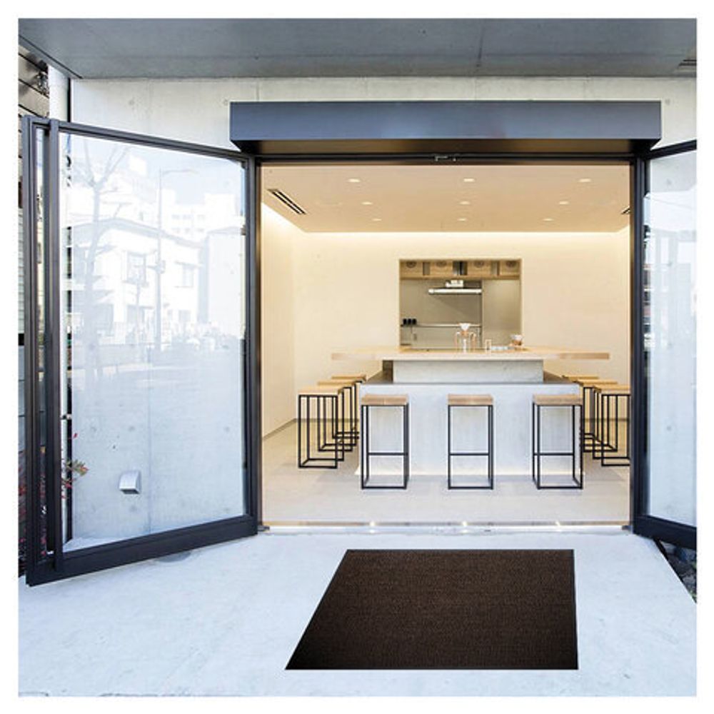 Коврик придверный ИЗНОСОСТОЙКИЙ влаговпитывающий, 90х150 см, ТАФТИНГ, КОРИЧНЕВЫЙ, LAIMA EXPERT, 606890, С70Т0915