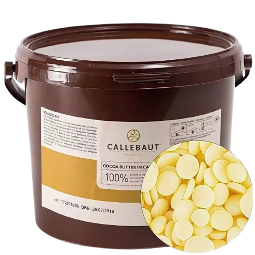 Какао масло Barry Callebaut в галетах 100 гр