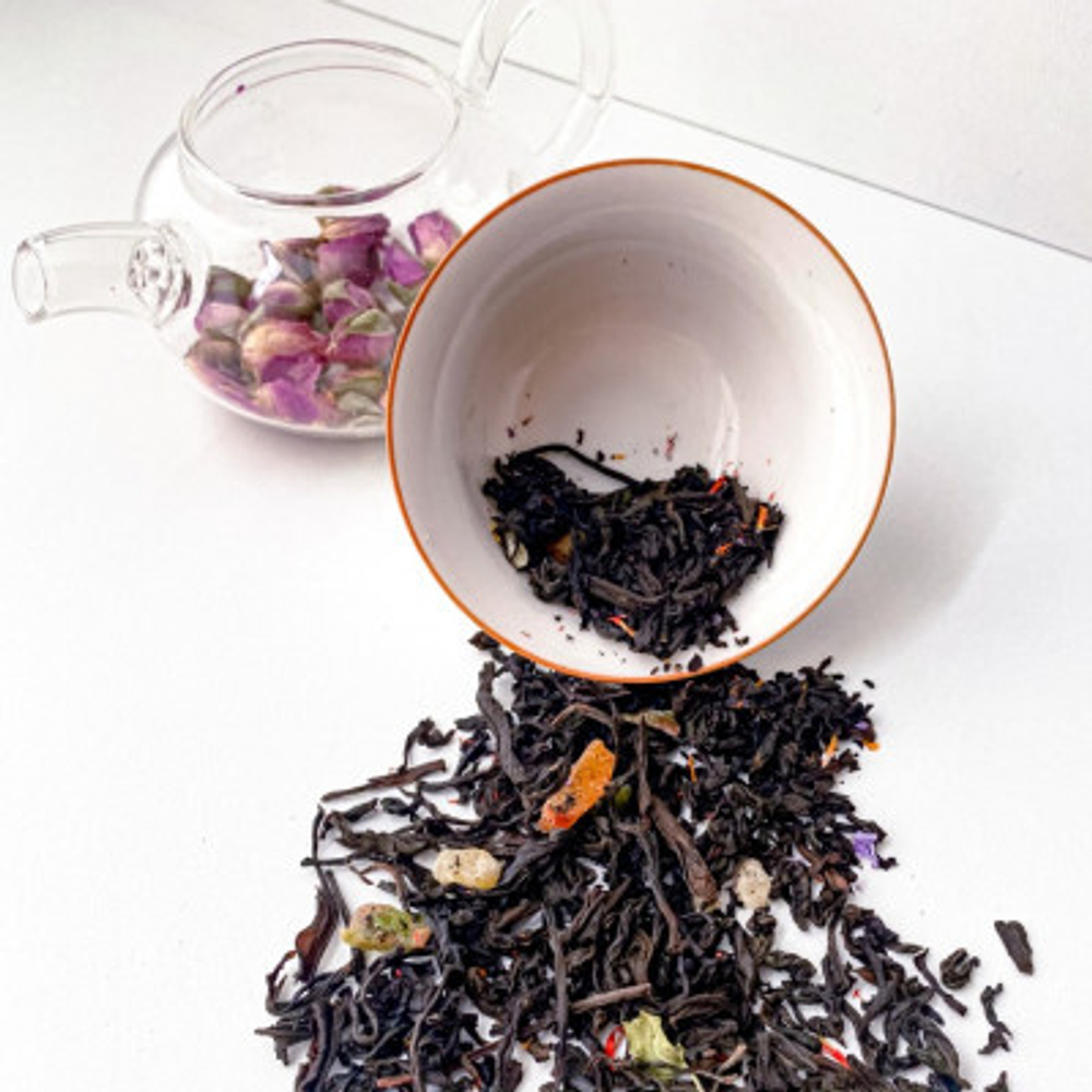 Черный чай BERRY-TEA |  "Граф Строганов"  | 18гр под стакан