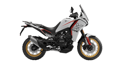 Мотоцикл Moto Morini X-CAPE 700 Gold Spoke Wheel, белый