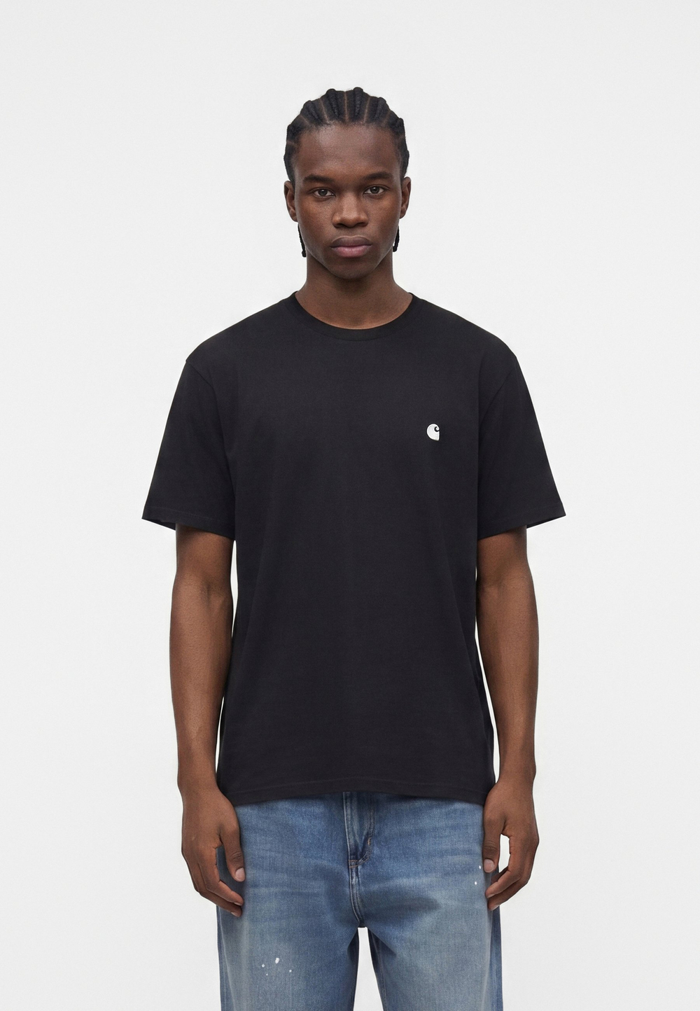 Carhartt WIP MADISON - Базовая футболка - Чёрный