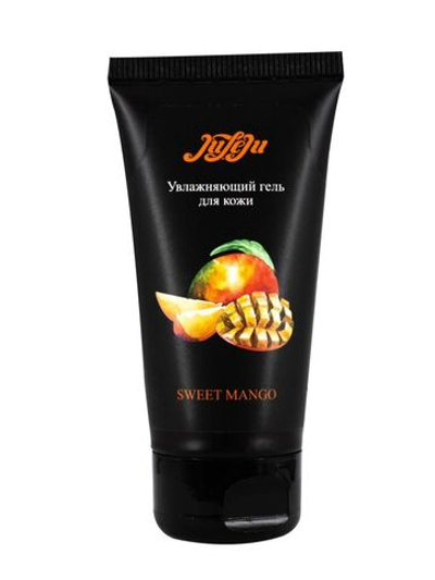 Съедобный гель-лубрикант на водной основе JuLeJu Sweet Mango с ароматом манго - 50 мл.