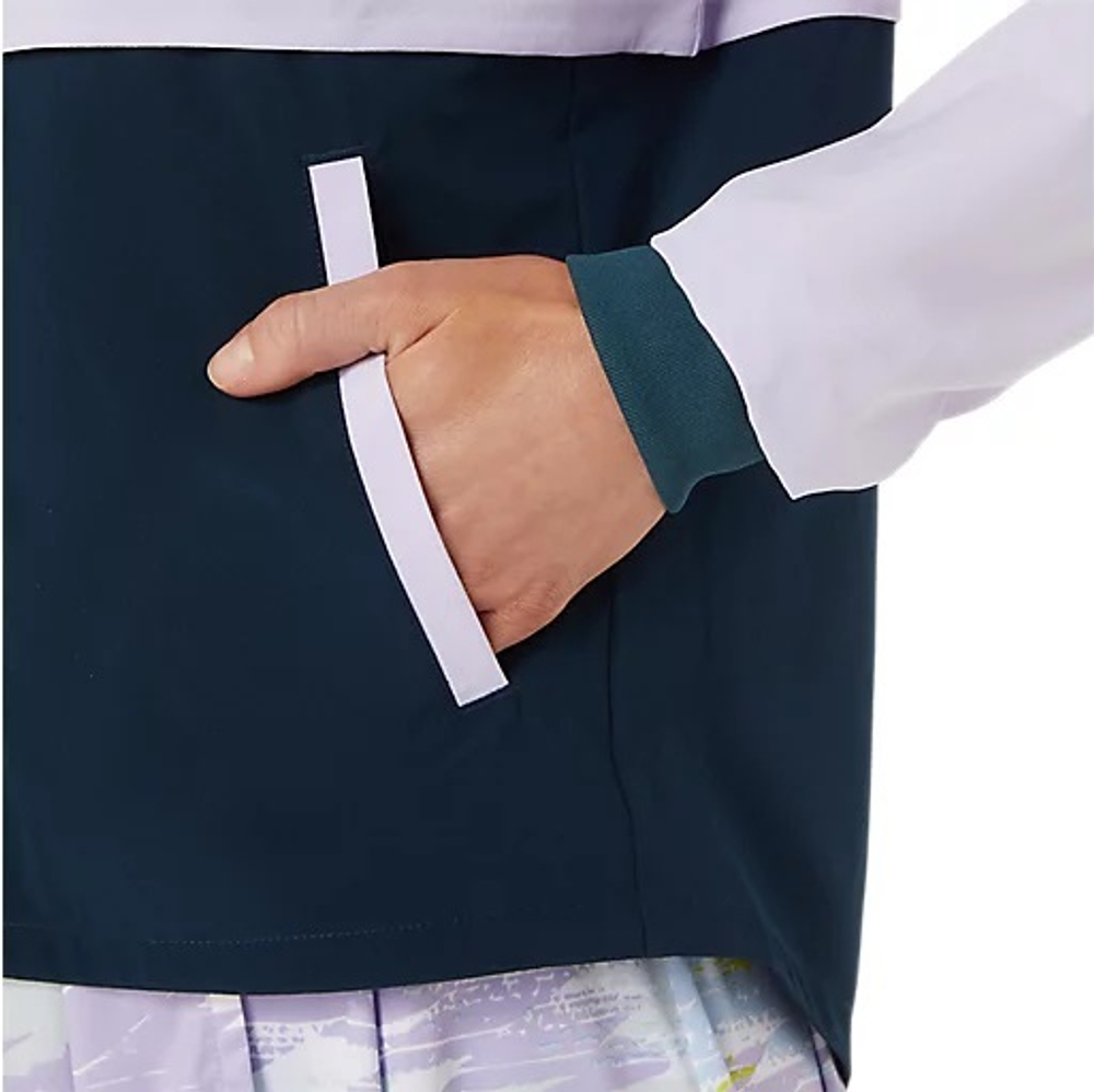 Женская Кофта теннисная Asics Womens Match Jacket - разноцветный