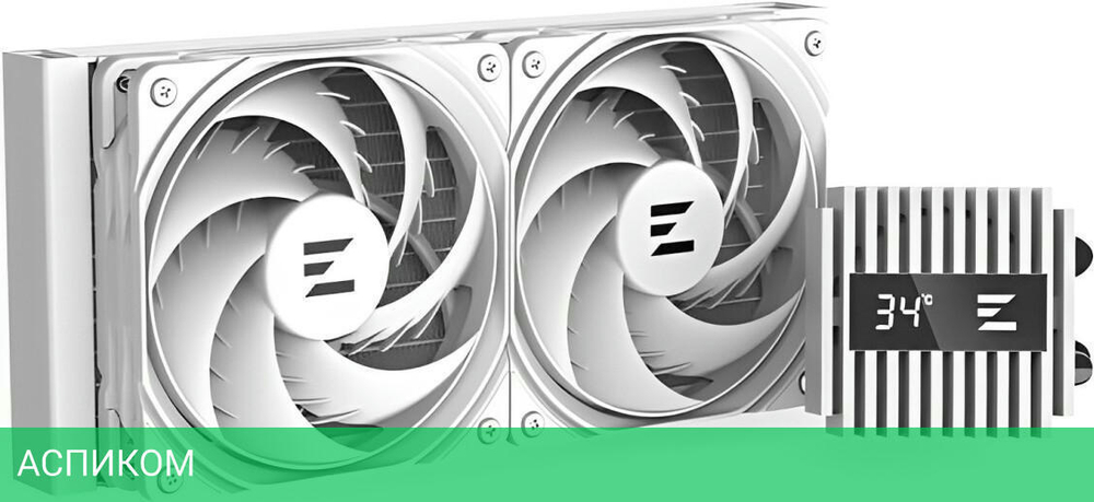 Система жидкостного охлаждения для процессора Zalman ALPHA2 A24 белый