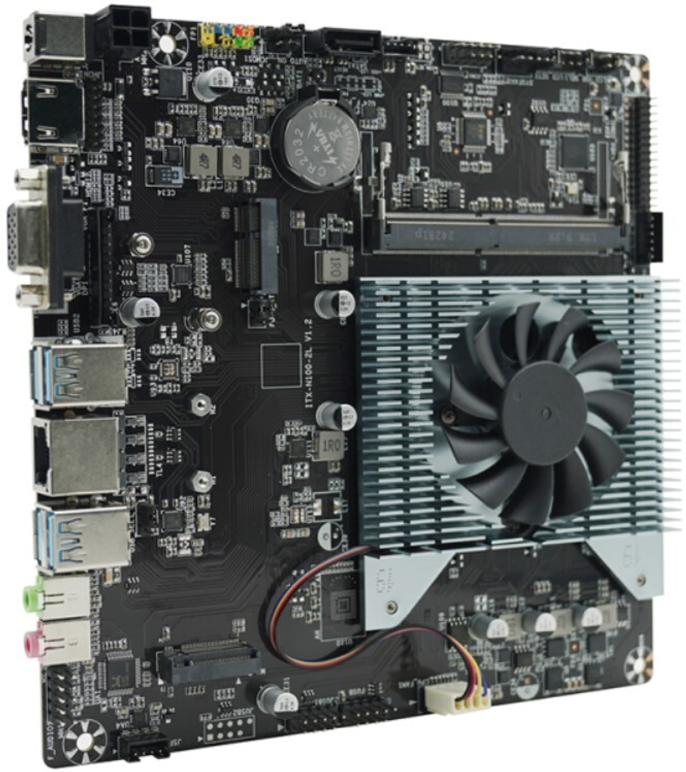 Материнская плата mini-ITX Afox AFMIN100-1L-V2