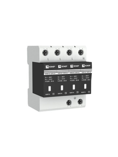 Ограничитель перенапряжения имп. ОПВ-В4 EKF opv-b4