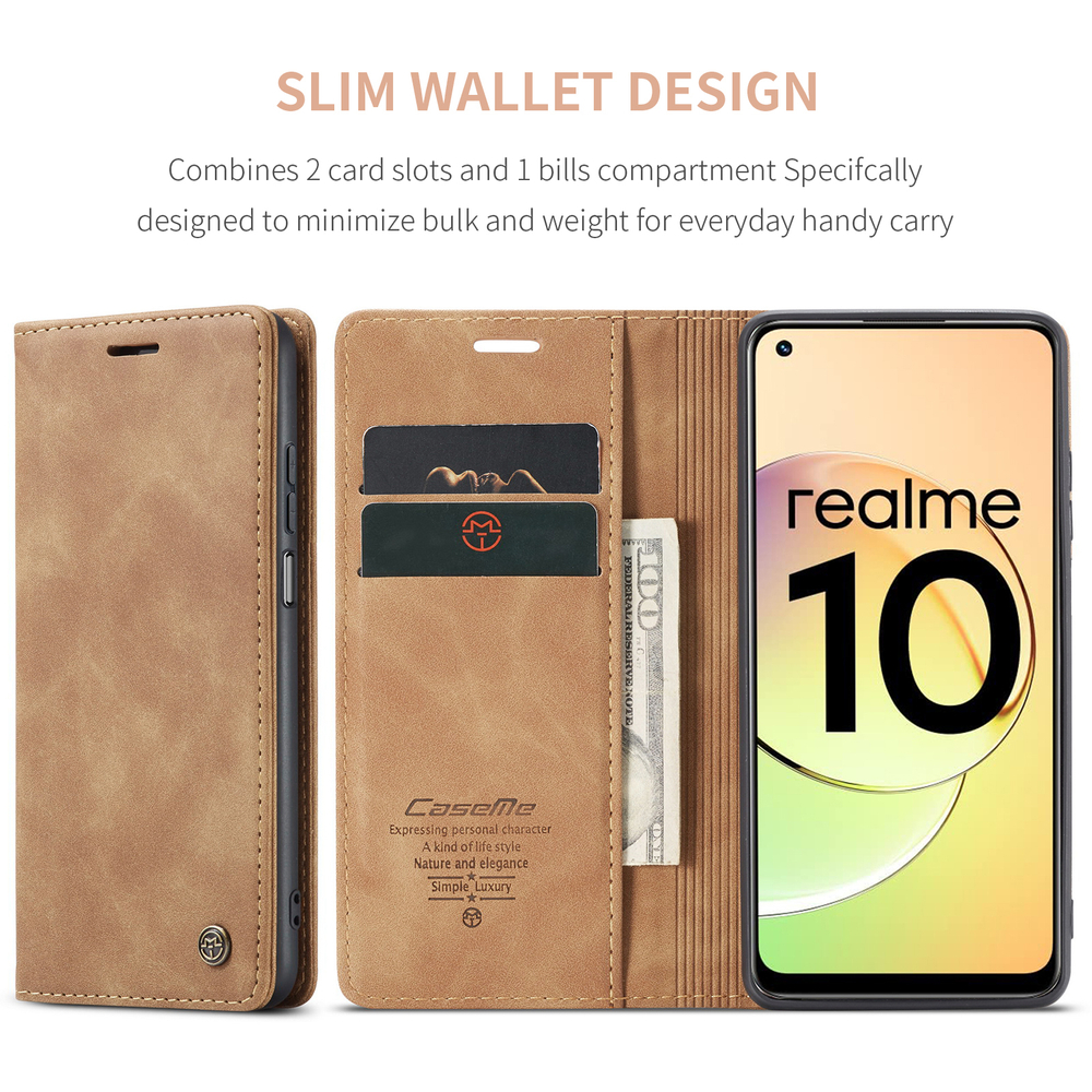 Чехол-книжка CaseMe Matte Realme 10