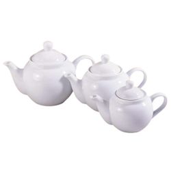 Чайник 310 мл d 9,5 см h10,5 см белый фарфор P.L. Proff Cuisine [1]