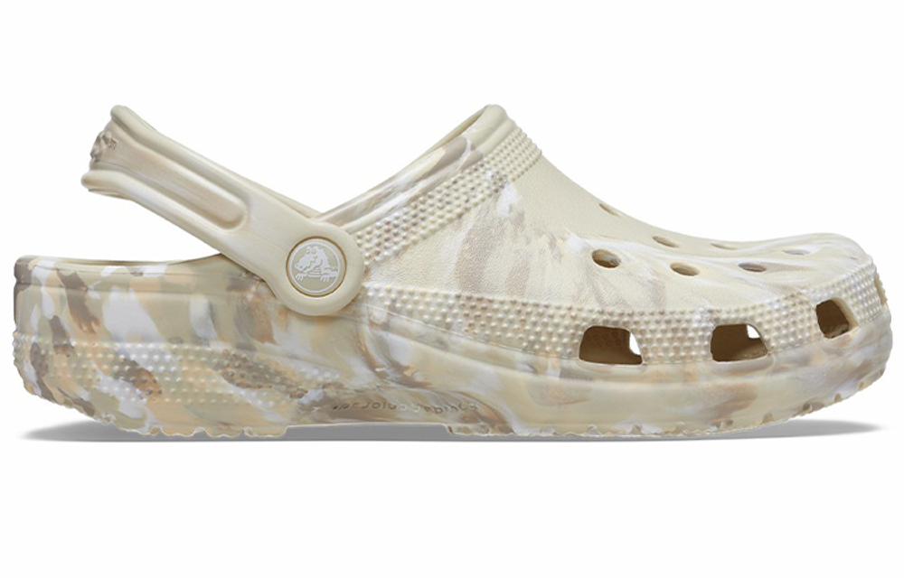 Crocs Classic clog casual all-match sports sandals for men and women bone white