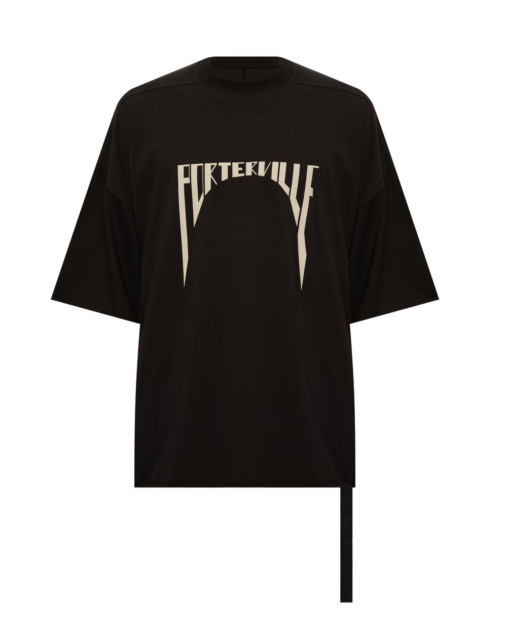 RICK OWENS DRKSHDW ФУТБОЛКА ЧЕРНАЯ TOMMY PORTERVILLE PRINT