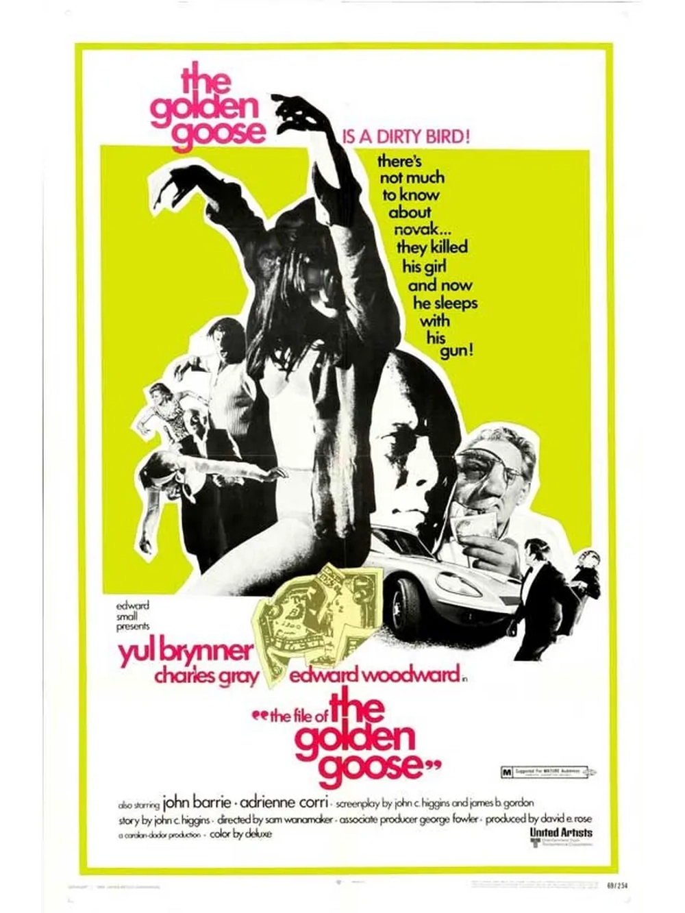 Досье на Золотого гуся (1969) (DVD-R)