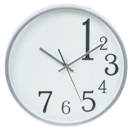 GAEM Часы настенные декоративные (1хАА, не прилаг.), L34 W5 H34 см