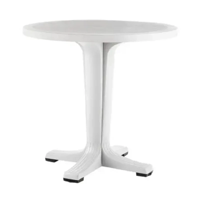 Стол Прованс круглый 80 см белый 800х720мм