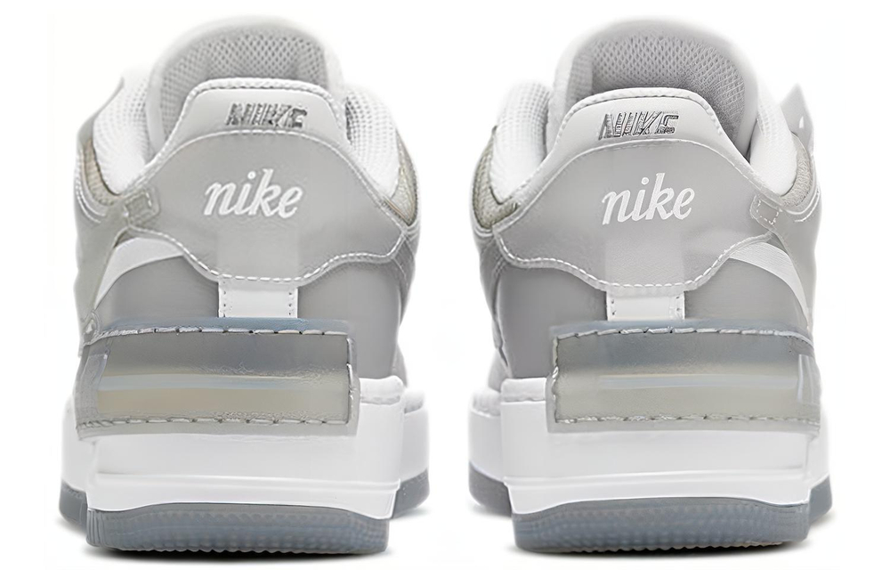 Кроссовки Nike Air Force 1 Shadow Particle Grey (Женская размерная сетка)