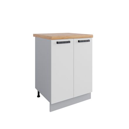 Кухня Модуль С 600 Ройс Белый Скин