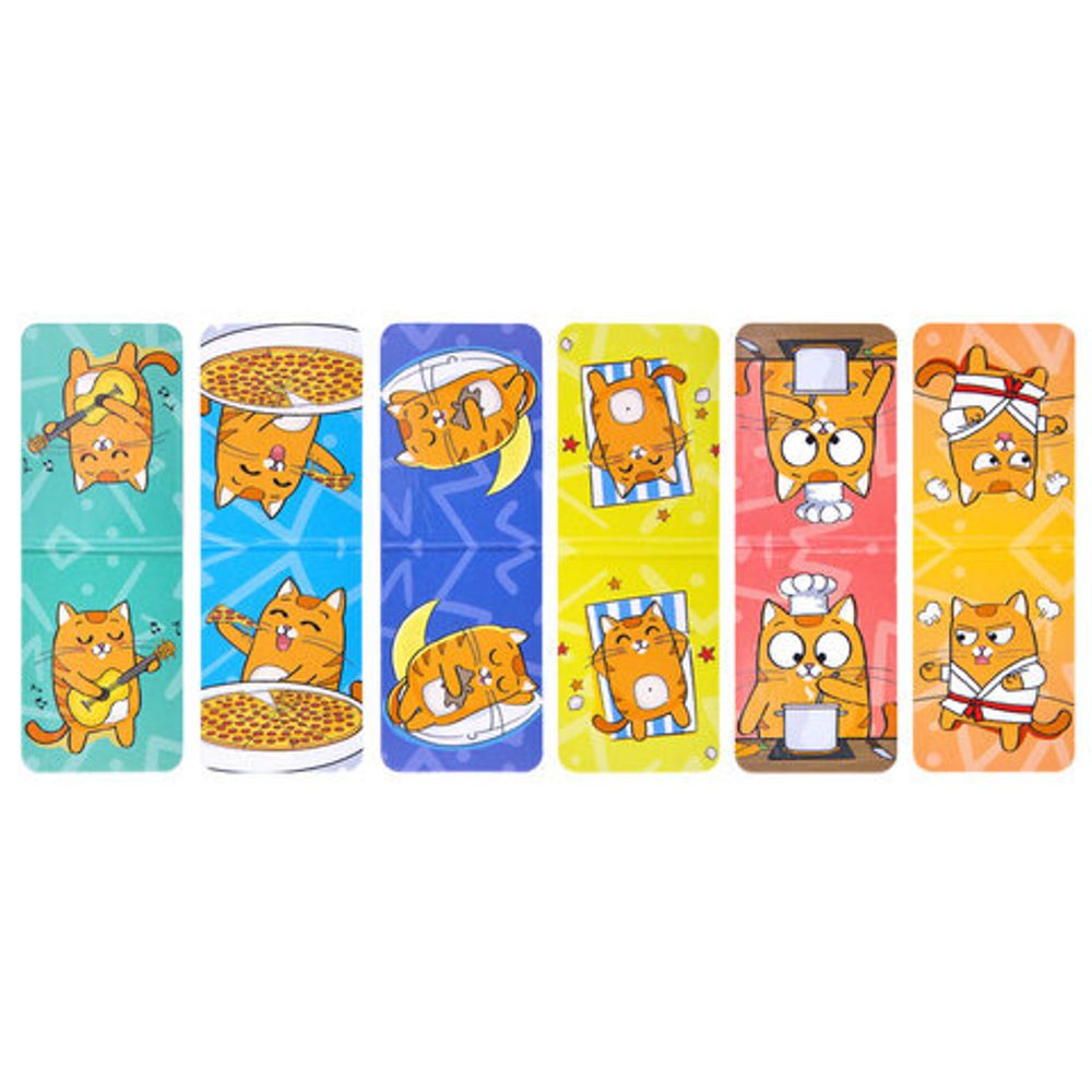 Закладки для книг МАГНИТНЫЕ, "АССОРТИ 5 ДИЗАЙНОВ ЗВЕРЯТА", 6 штук, 35x25 мм, FUNSTER (ФАНСТЕР), 116651