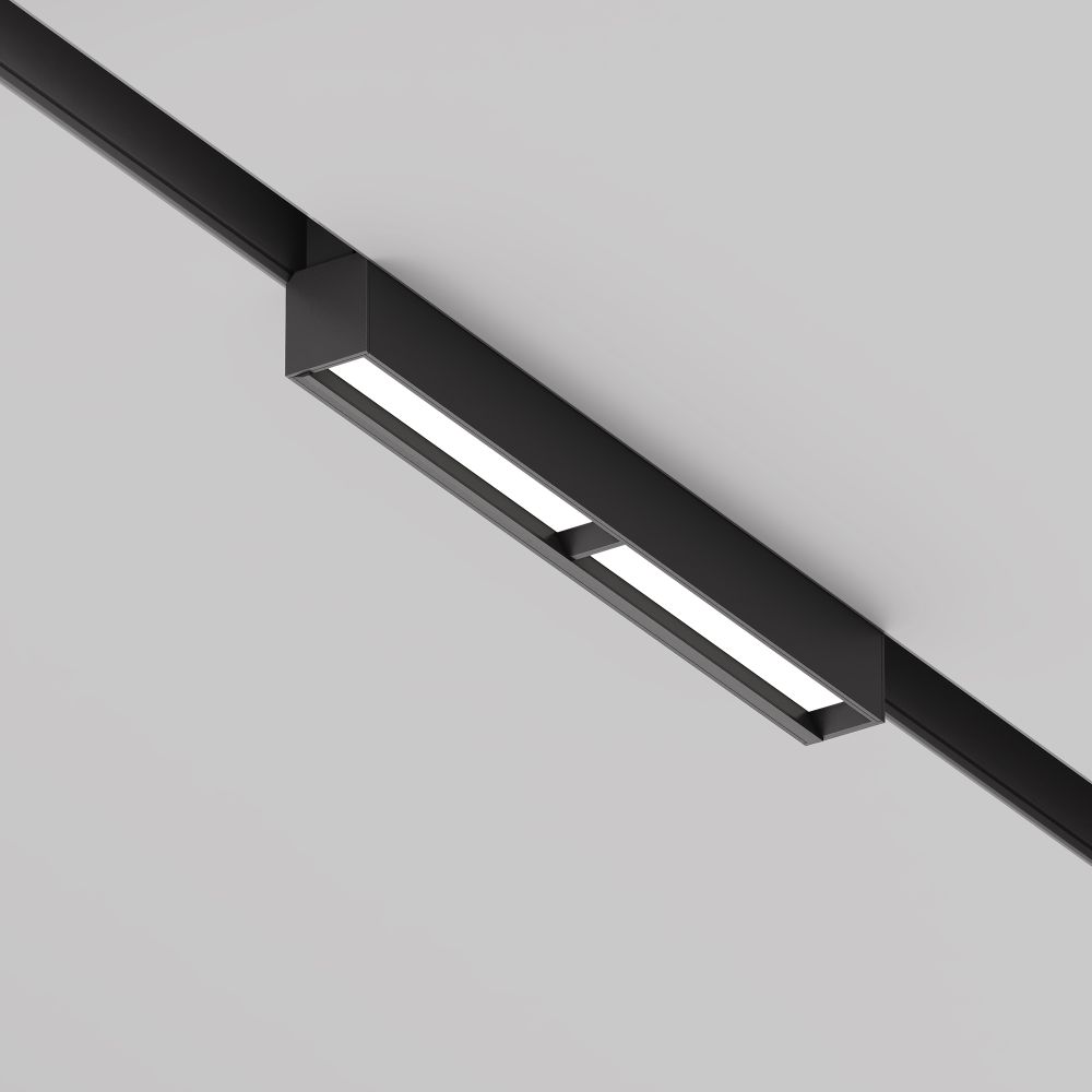 Трековый магнитный светодиодный светильник Maytoni   TR106-2-12W3K-B