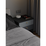 Тумба прикроватная LATITUDE Saga, Hordur, 55х40х50 см, черная