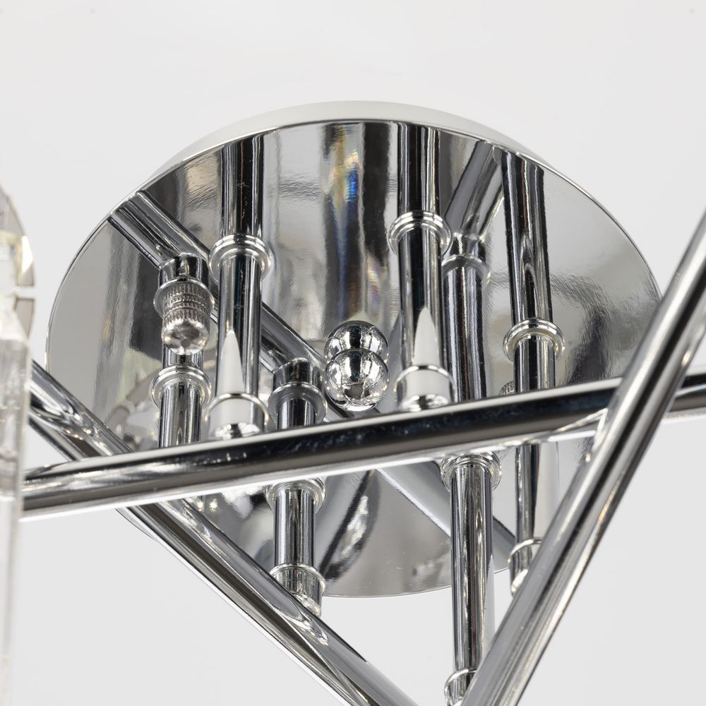 Citilux AXIS CL313261 Люстра хрустальная потолочная Хром