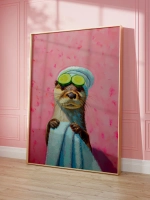 Постер 50х70 интерьерный на стену без рамок