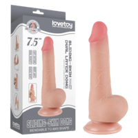 Фаллос с подвижной кожей Sliding Skin Dong (7,5 дюймов)