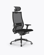 Офисное кресло Metta Samurai Black Edition New (Черный 30.3.15.AA)