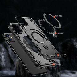 Чехол Magneto Case с кольцом для iPhone 11