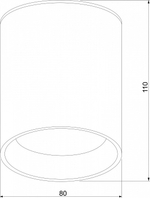 Накладной светильник Elektrostandard Light LED a056229