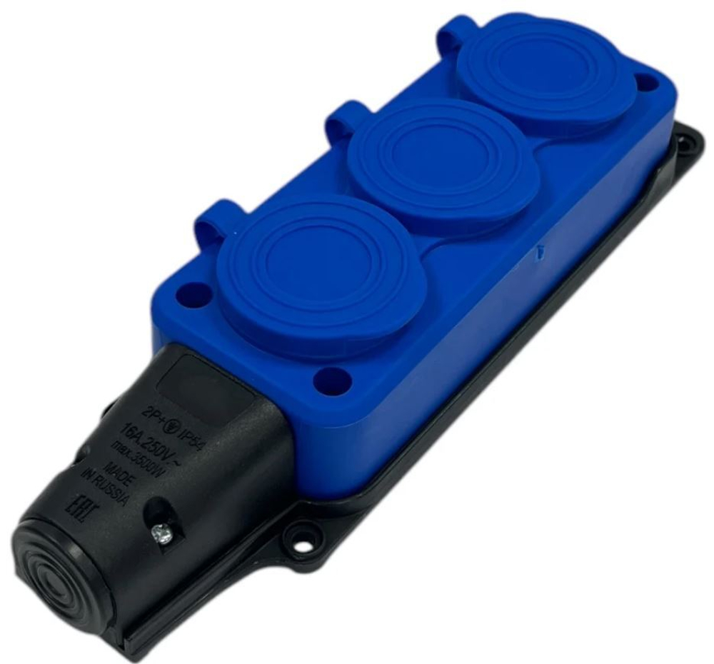 Удлинитель силовой iTOK i-CONNECT-COLOR-SUR-PVS-215-3-54-40-BLUE