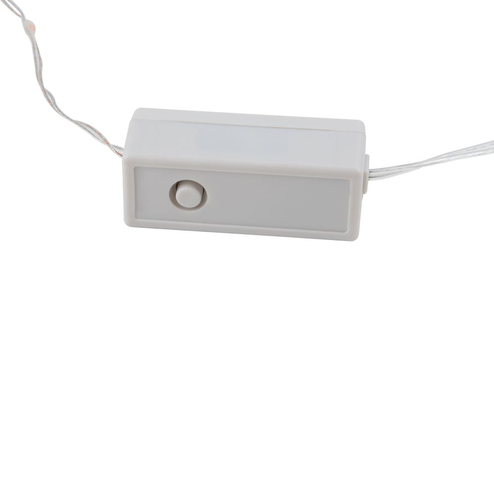 ULD-S1000-100-DTA MULTI IP20 DEW BAND Гирлянда светодиодная Полоса. 10м. 100 светодиодов. Разноцветный свет. Провод прозрачный. ТМ Uniel