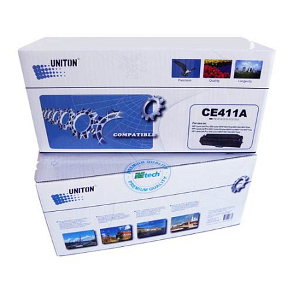 Картридж CE411A для HP Color LJ M351/ M451/MFP M375/М475 (305A) голубой (2,6K) UNITON Premium