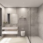 Встраиваемый влагозащищенный светильник KIBEK, IP65, 15 Вт, GU5.3, LED, белый, пластик