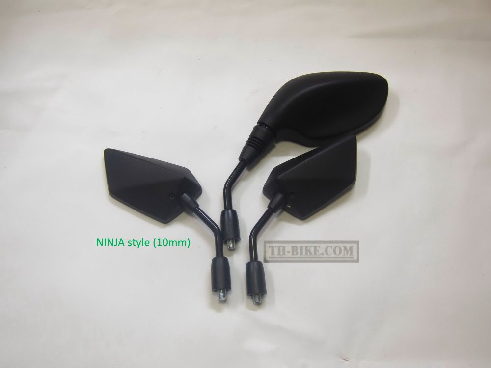 Mini mirrors, Small mirrors, Tiny mirrors 10mm, 8mm thread. Made in Thailand