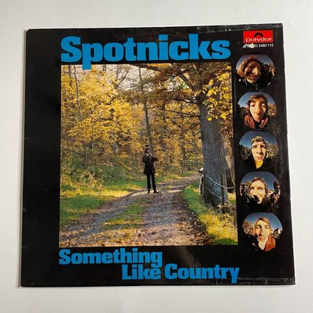 Винтажная виниловая пластинка LP Spotnicks Something Like Country (Germany 1972)
