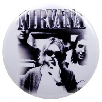 Значок Nirvana Курт в очках (372)