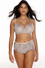 Бюстгальтер на косточках Vulcano (Размер: 75I) (Цвет: телесный)