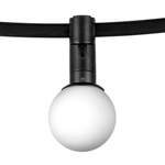 207837 Светильник 48V д/1-фазн трека DUE LED 3W 105LM 100G ЧЕРНЫЙ 3000K IP20