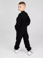 Черный спортивный костюм для мальчика в школу