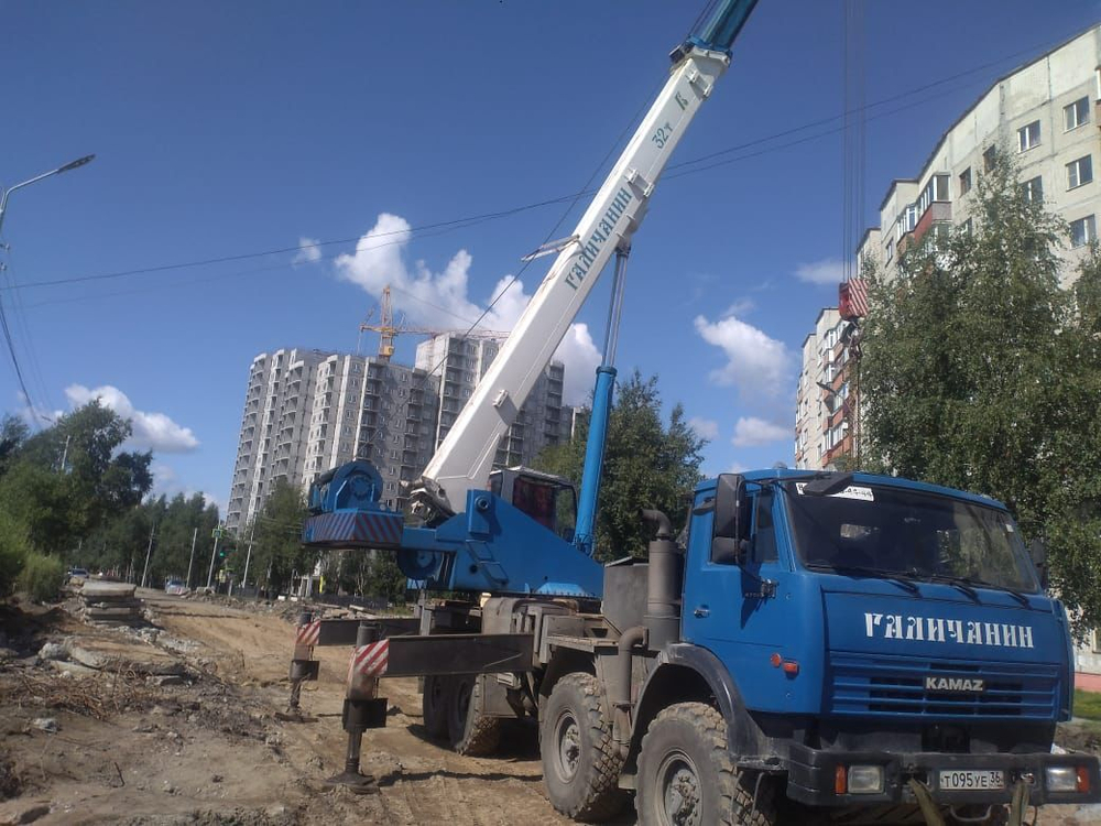 Услуги Автокрана 50 тонн