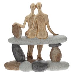 GAEM Фигурка декоративная "Влюбленная пара", L18 W9 H18,5 см