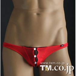 Мужское нижнее белье брифы красные TM Collection TM3050