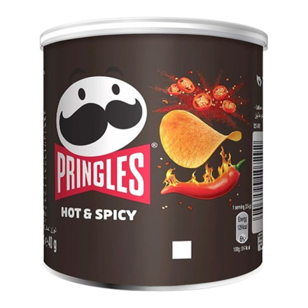 Чипсы Pringles с острым и пряным вкусом (маленькая упаковка)