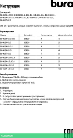 USB-хаб Buro BU-HUB7-U2.0 черный