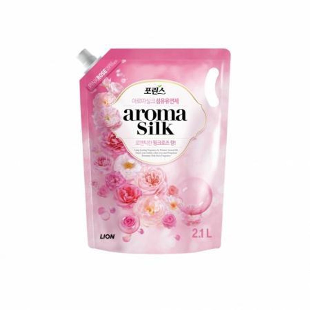 CJ Lion Кондиционер для белья Porinse Aroma Capsule Роза, 2.1 л